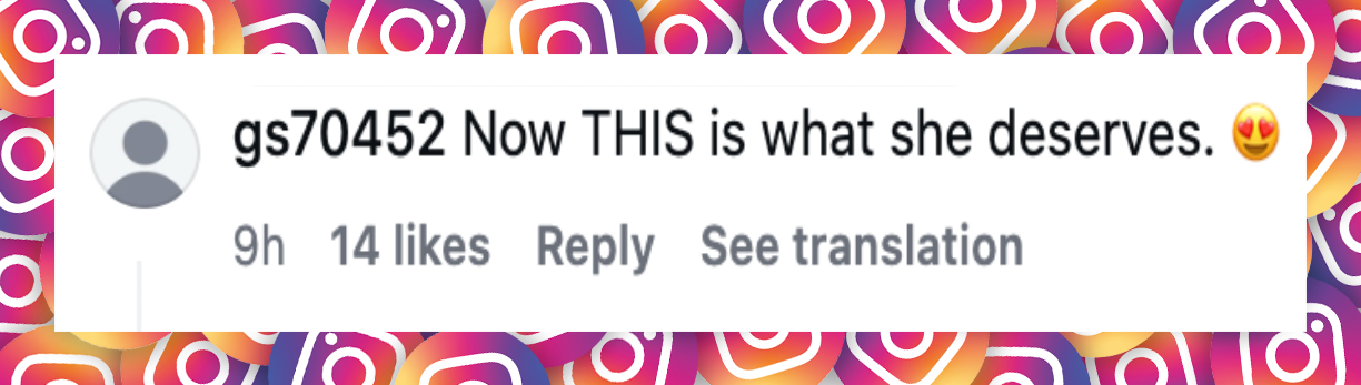 A netizen's comment about Halle Bailey and her companion at the Winter Olympics in Italy, dated February 17, 2026 | Source: Instagram/tmz_tv