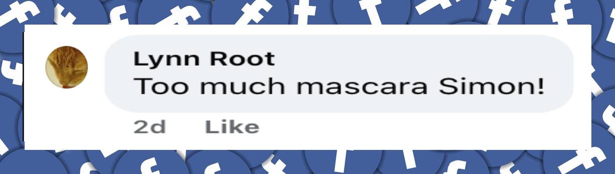 A netizen's comment on Simon Cowell's video just before the "Britain's Got Talent" finale, dated May 31, 2025 | Source: Facebook/Simon Cowell