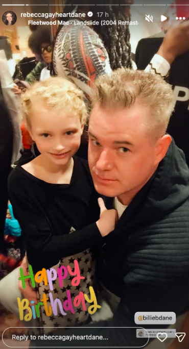 A heartwarming father-daughter throwback photo showing Billie and Eric Dane. | Source: Instagram/rebeccagayheartdane