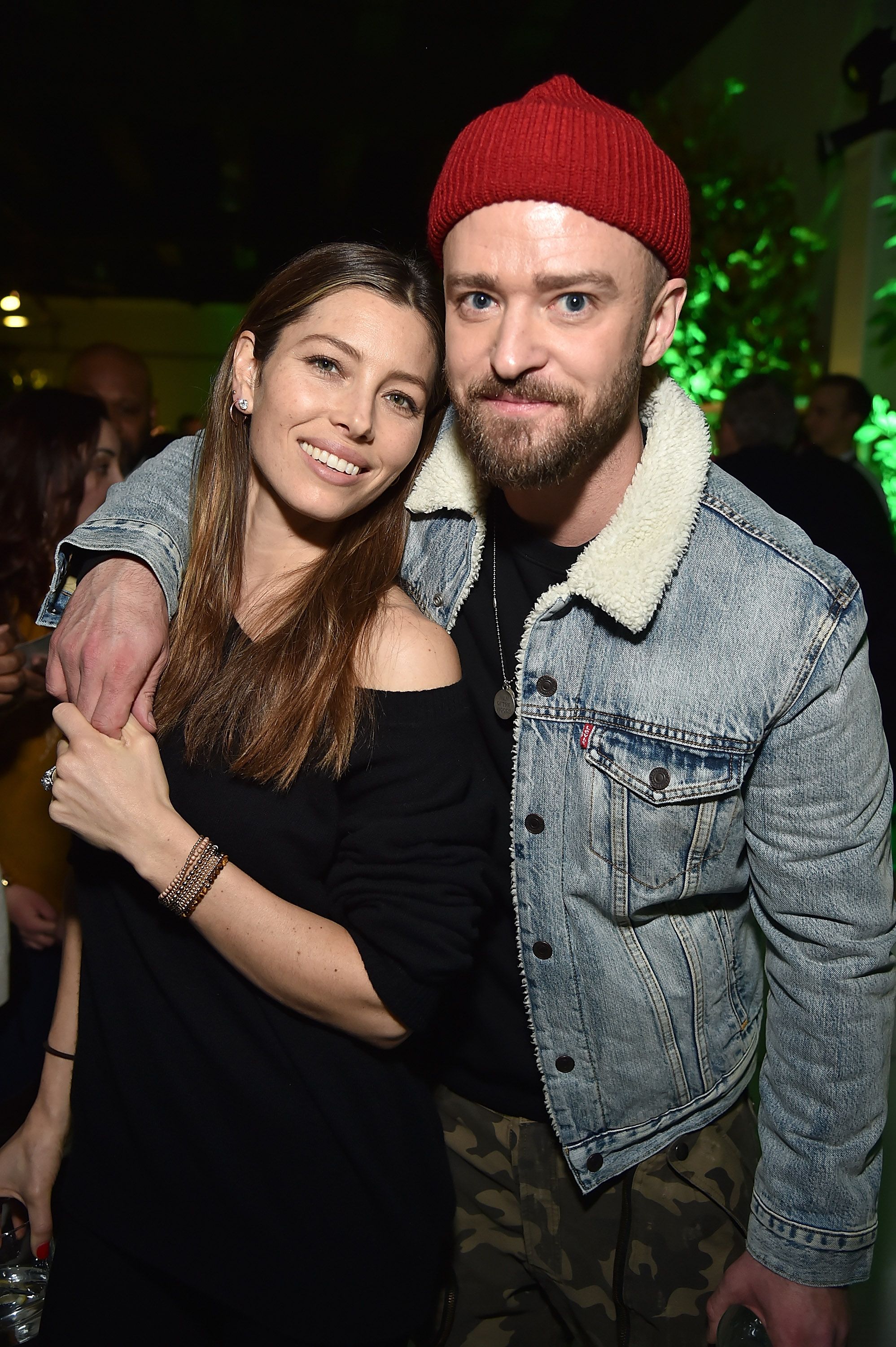 Jessica Biel and Justin Timberlake at the American Express x Justin Timberlake "Man Of The Woods" in New York in 2018 | Source: Getty Images