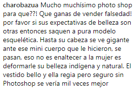 Comentarios de los seguidores / Instagram Comentarios de los seguidores / Instagram