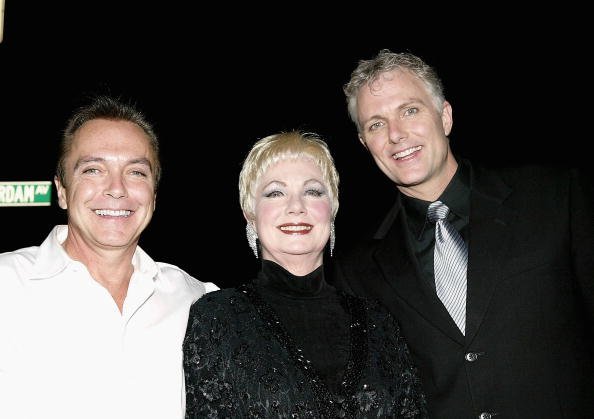 Actor David Cassidy, actress Shirley Jones and actor Patrick Cassidy arrive at the 49th annual Drama Desk Awards at the La Guardia Concert Hall in Lincoln Center May 16, 2004, in New York City. | Source: Getty Images.