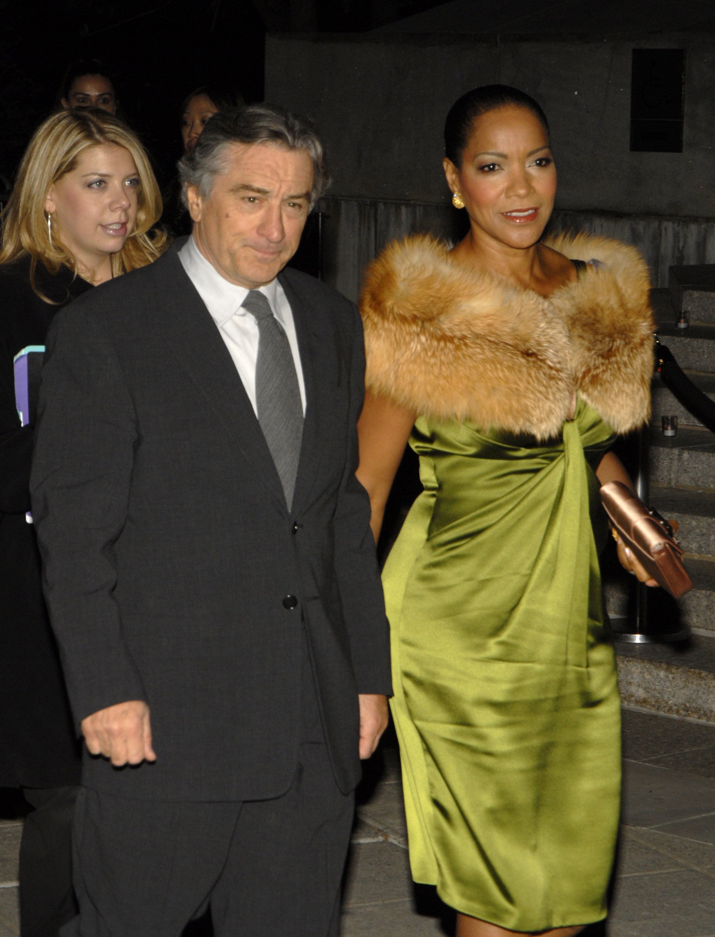 Robert De Niro and Grace Hightower during 5th Annual Tribeca Film Festival - Vanity Fair Party - Arrivals at New York State Supreme Court in New York City, New York | Source: Getty Images