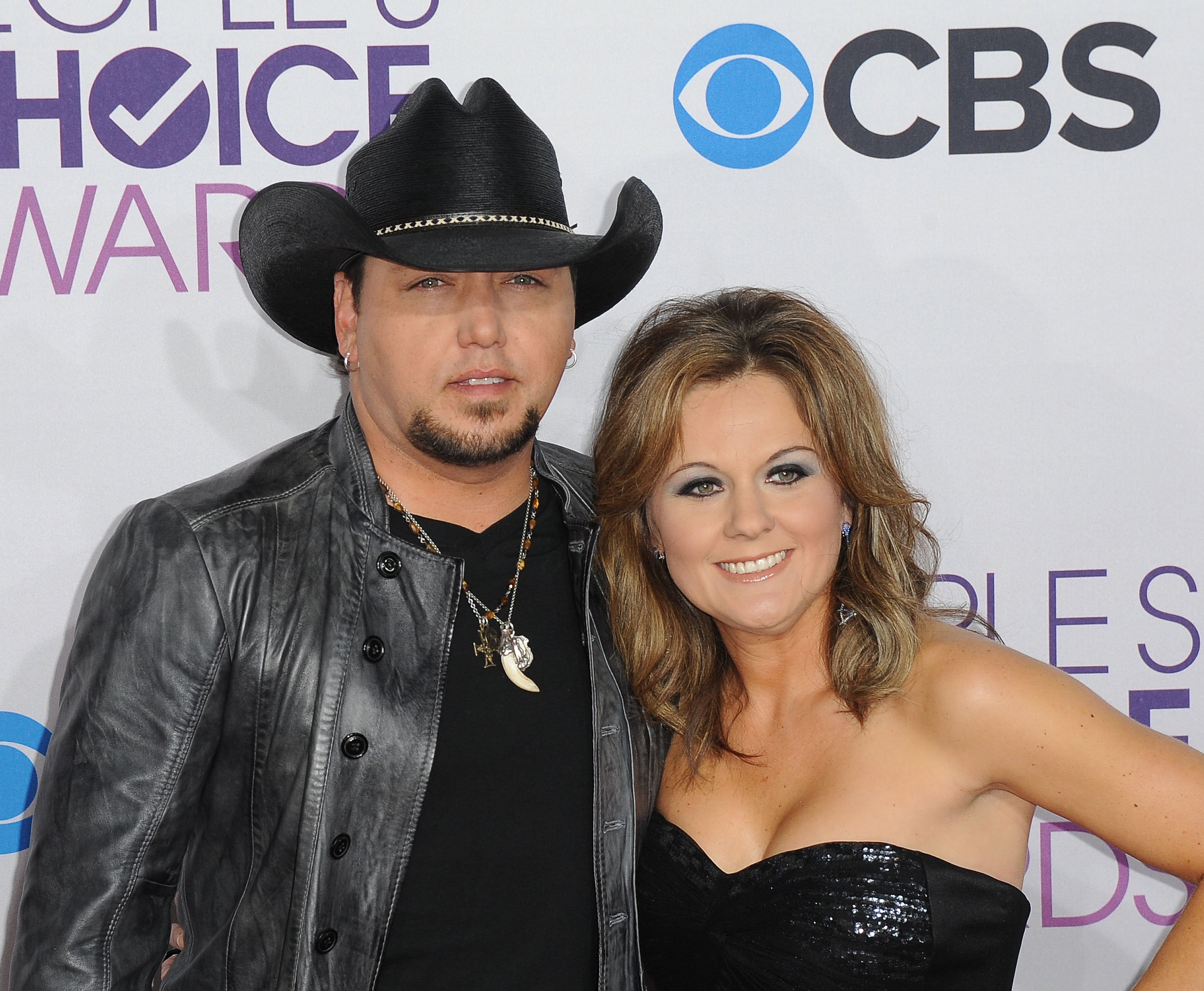 Jason Aldean and Jessica Ussery at the People's Choice Awards on January 9, 2013, in Los Angeles, California | Source: Getty Images