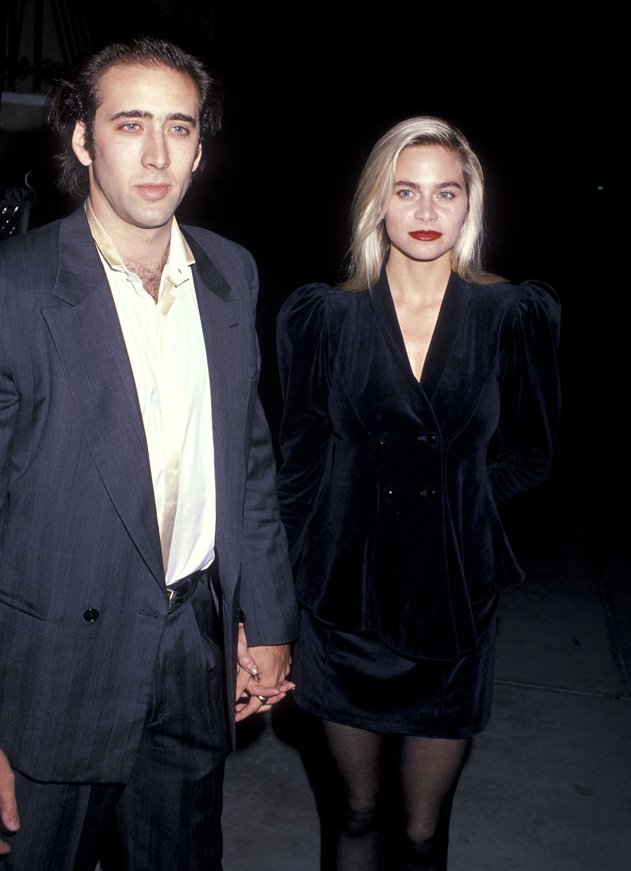 The actor in the article and Christina Fulton in Los Angeles in 1988 | Source: Getty iMAGES