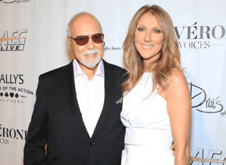  Rene Angelil singer Celine Dion arrive on the red carpet for the premiere of "Veronic Voices," on June 28, 2013 in Las Vegas, Nevada | Source: Getty Images: (Photo by Gabe Ginsberg/WireImage)
