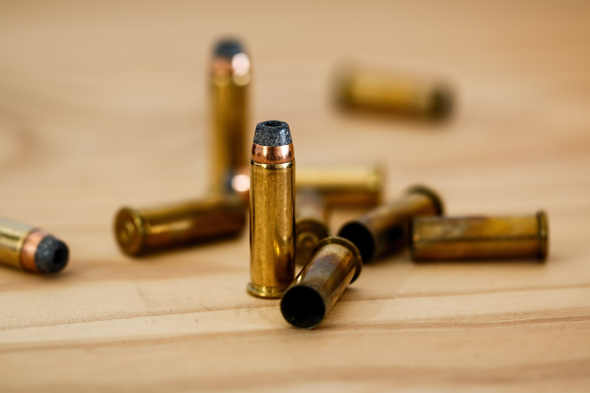 A picture of pistol bullets | Source: Pixabay