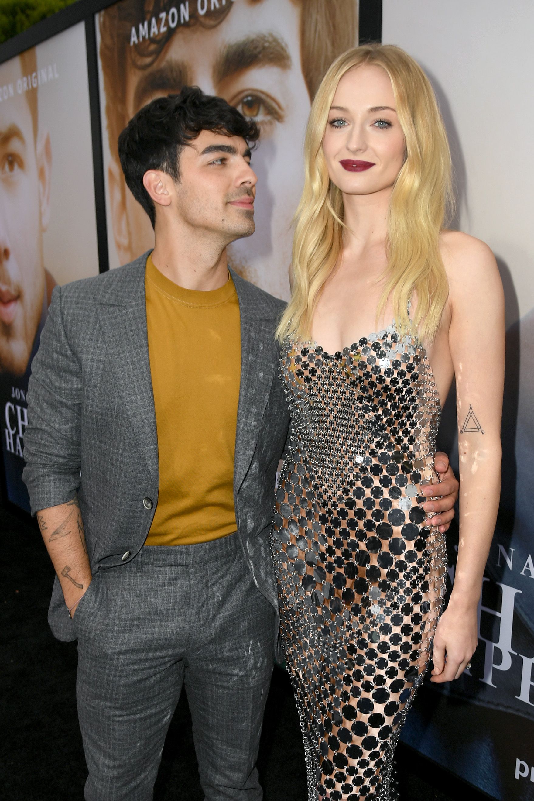 Joe Jonas and Sophie Turner during the Premiere of Amazon Prime Video's 'Chasing Happiness' at Regency Bruin Theatre on June 03, 2019 in Los Angeles, California. | Source: Getty Images