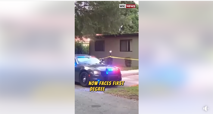 Police vehicle at the short-term rental Dr. Neha Gupta and Aria Talathi stayed at, from a post dated July 4, 2025 | Source: Facebook/WICNews