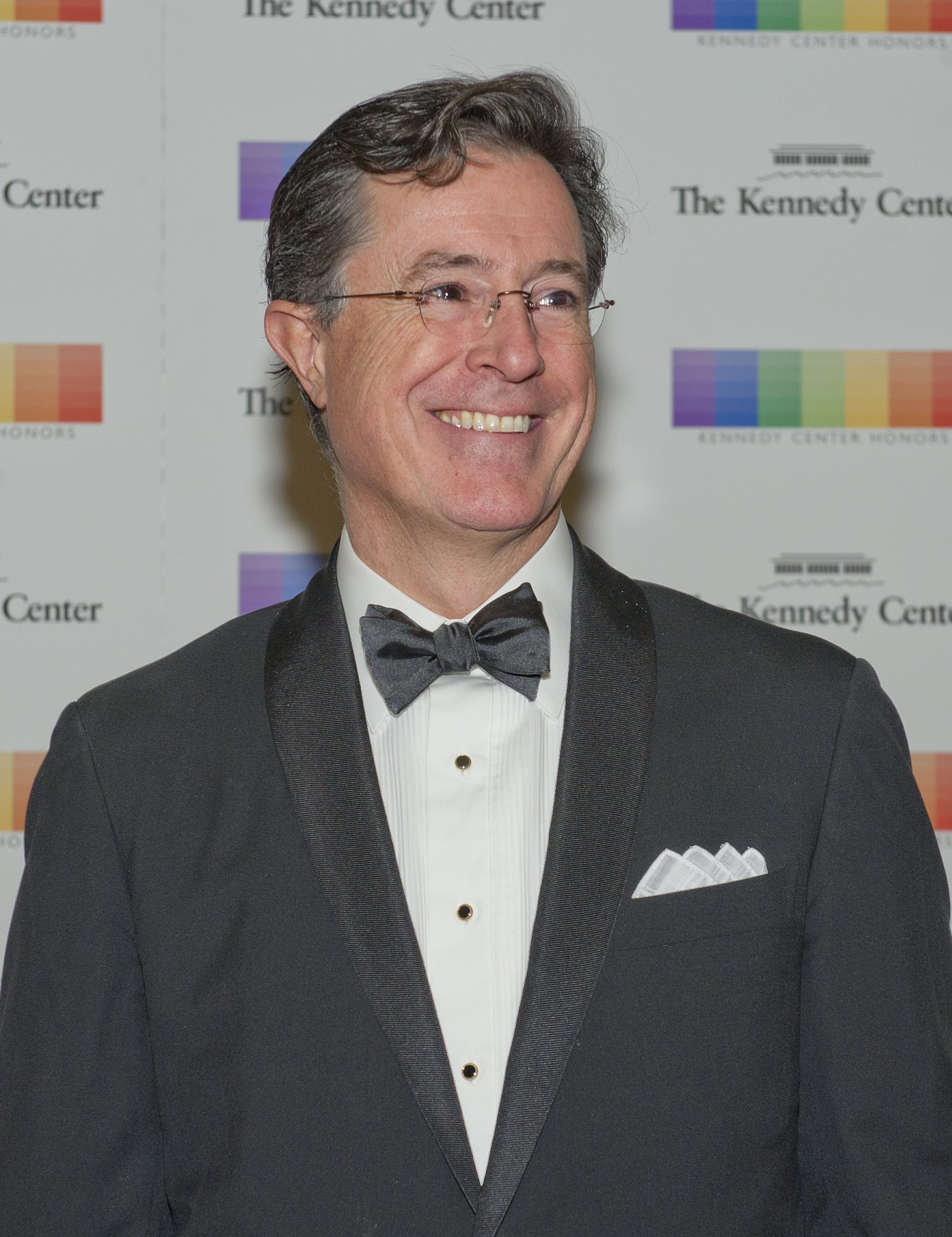 Stephen Colbert at the 38th Annual Kennedy Center Honors at the U.S. Department of State in Washington, D.C. on December 5, 2015 | Photo: GettyImages