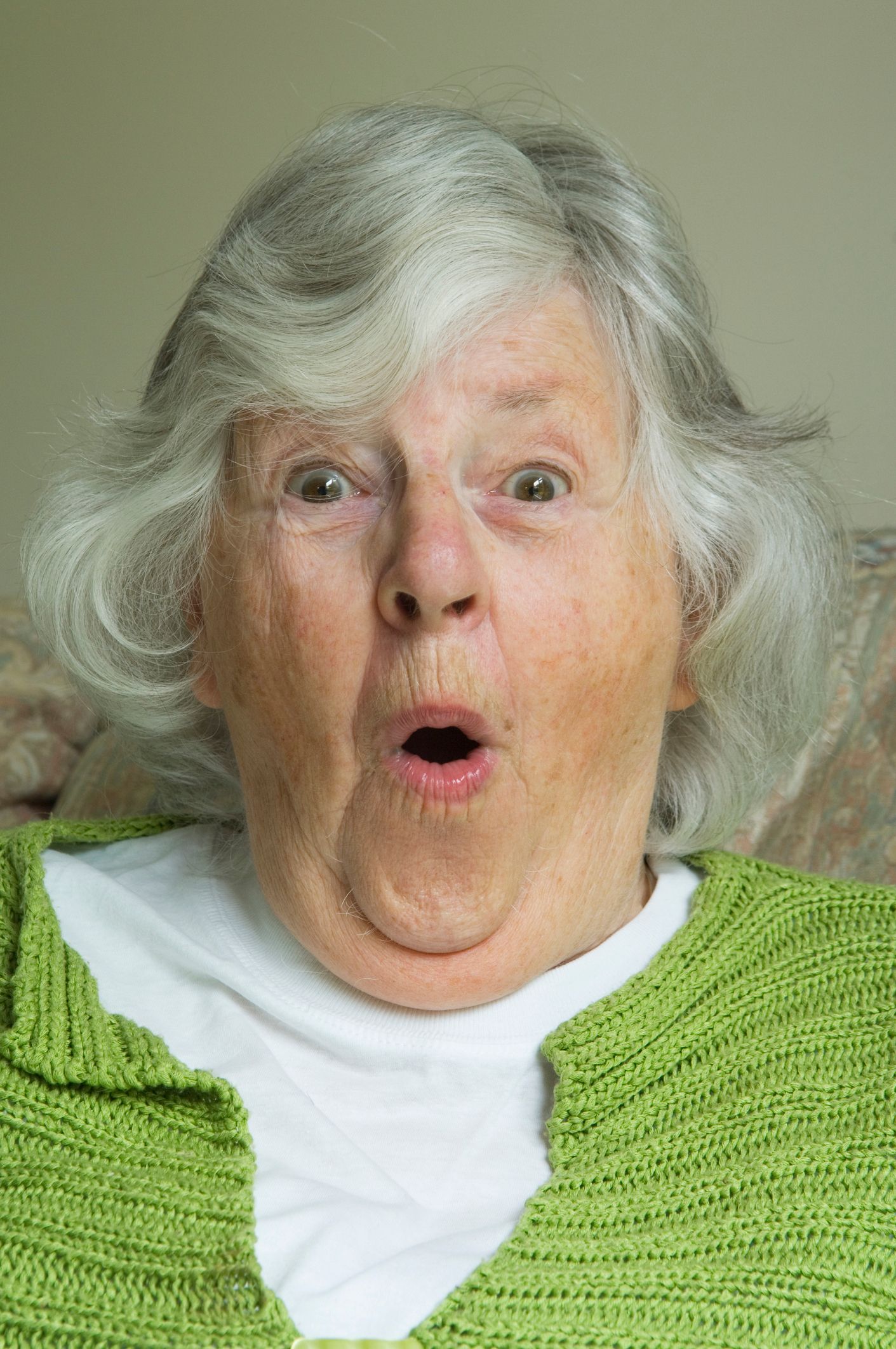 A shocked grandmother. | Source: Getty Images