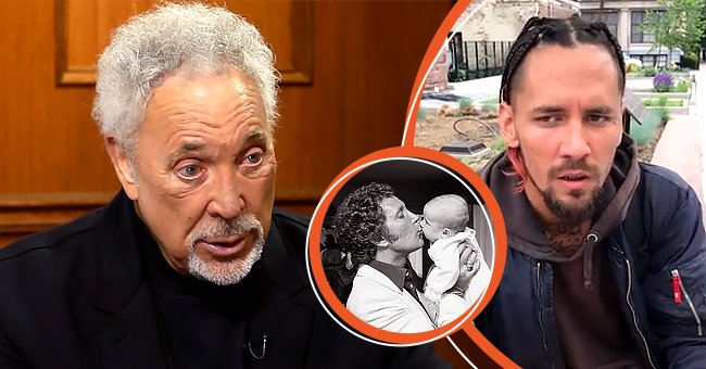 Tom Jones | Tom Jones and his son, Mark | Jonathan Berkery | Source: Youtube.com/Walker | Youtube.com/LarryKing | Getty Images