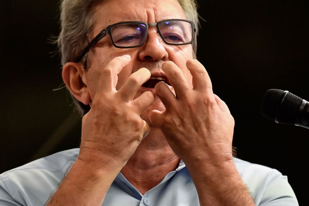 Le député Jean-Luc Mélenchon. ǀ Source : Gety Images
