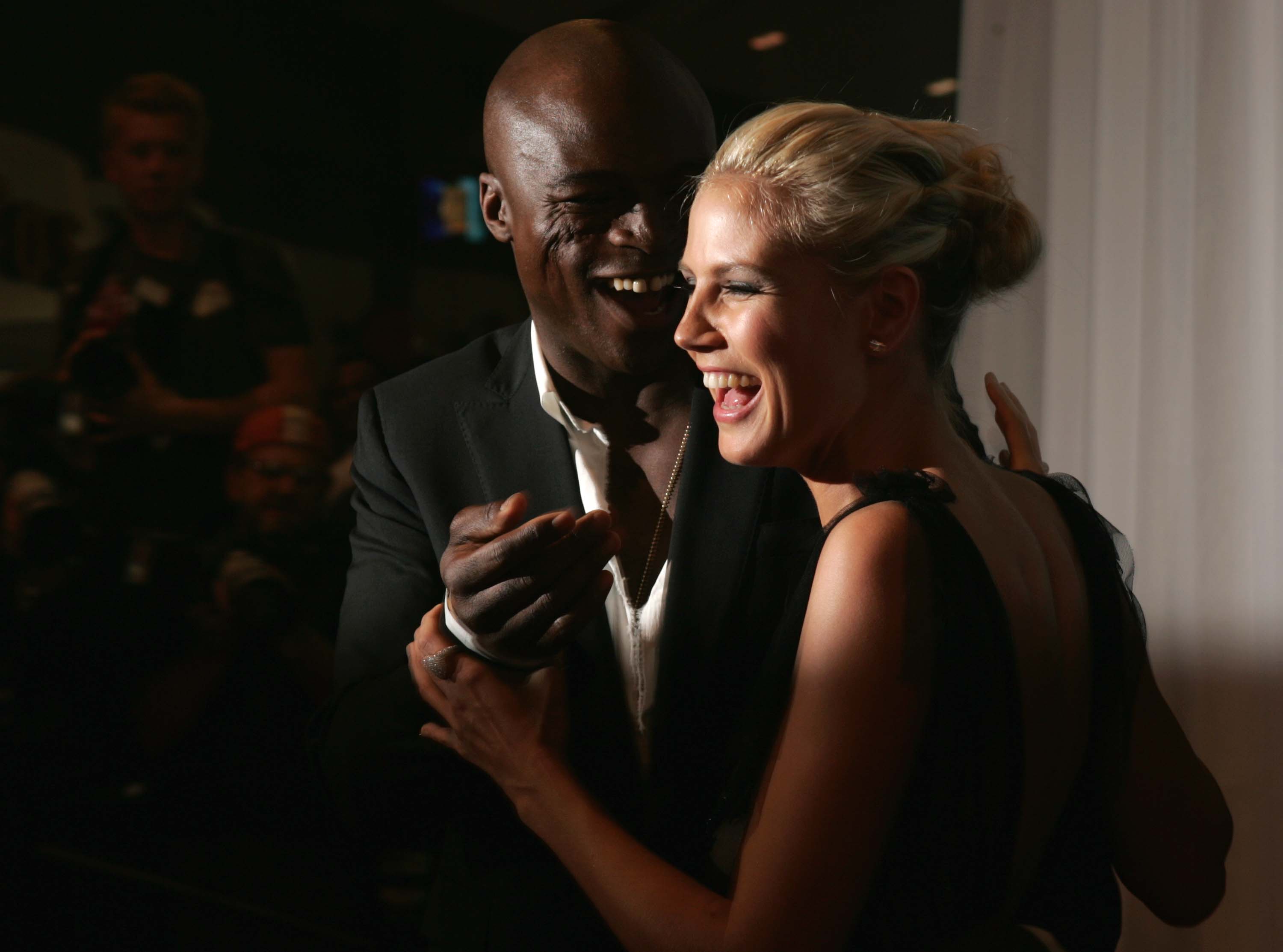 Seal and Heidi Klum arrive at the 2004 World Music Awards at the Thomas and Mack Center on September 15, 2004 in Las Vegas, Nevada | Source: Getty Images