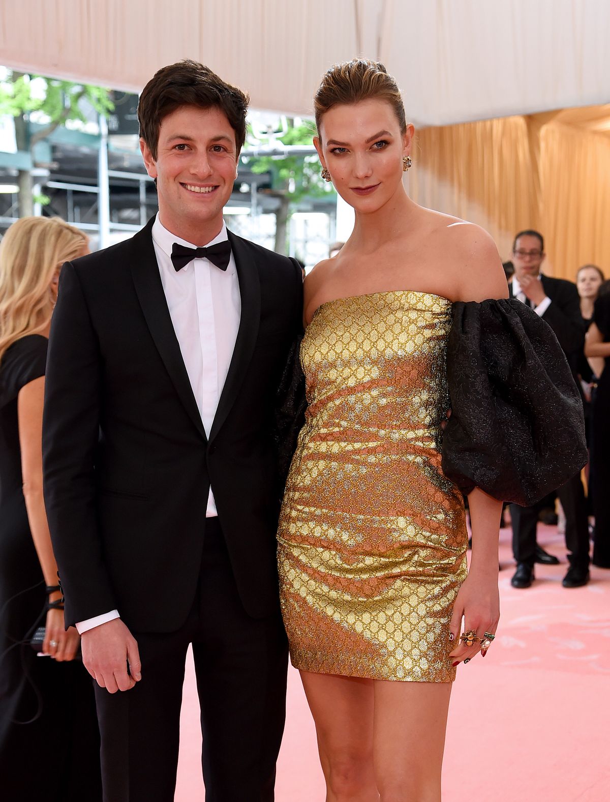 Joshua Kushner and Karlie Kloss at The 2019 Met Gala Celebrating Camp on May 06, 2019 | Getty Images 