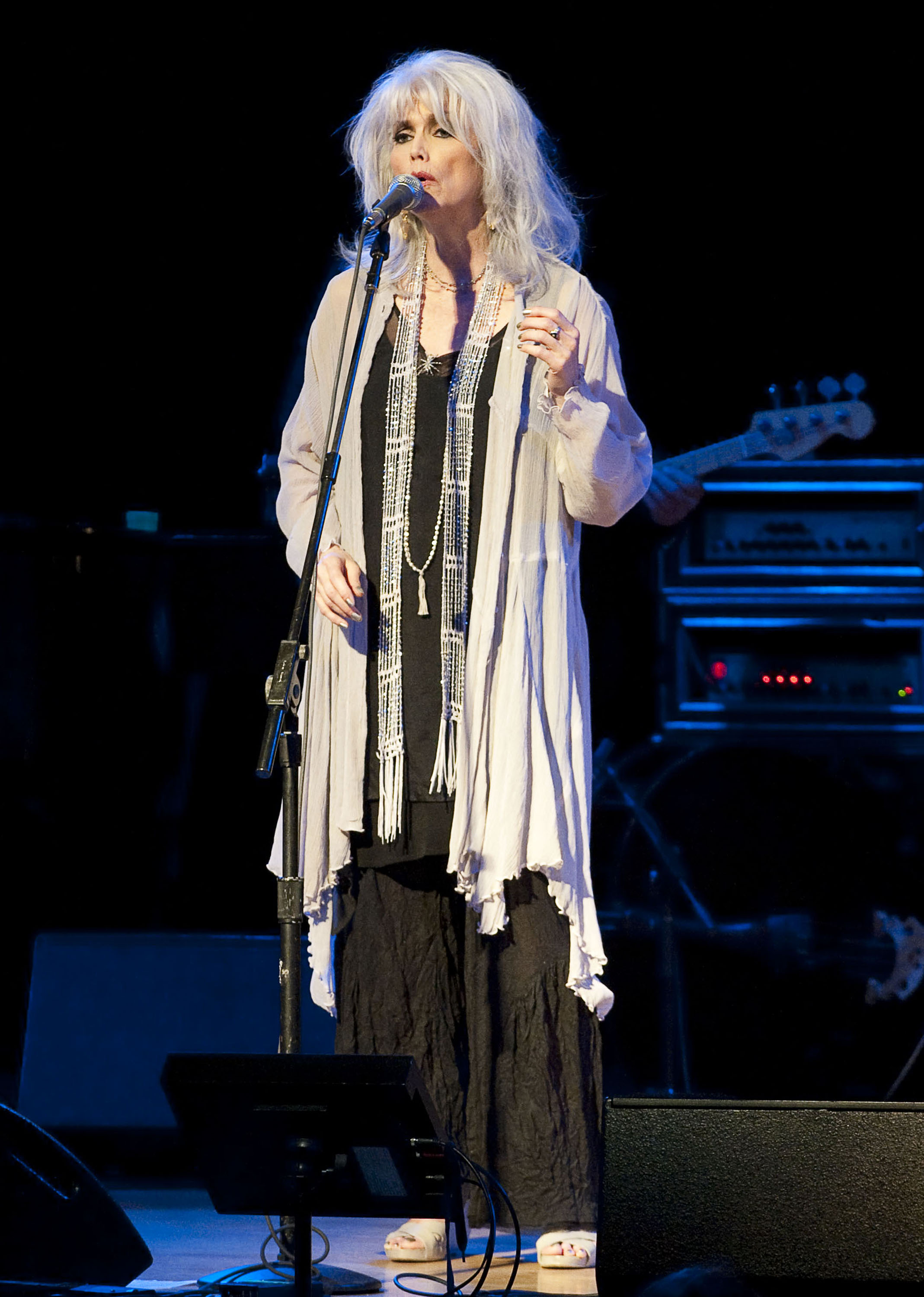 Emmylou Harris performs during the celebration of the music of Kate McGarrigle at Town Hall on May 12, 2011 in New York City. | Source: Getty Images