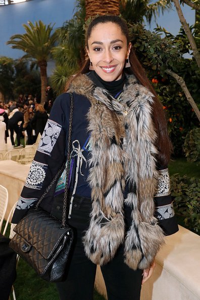 Oona Chaplin at the Chanel Haute Couture Spring Summer 2019 on January 22, 2019 | Photo: Getty Images