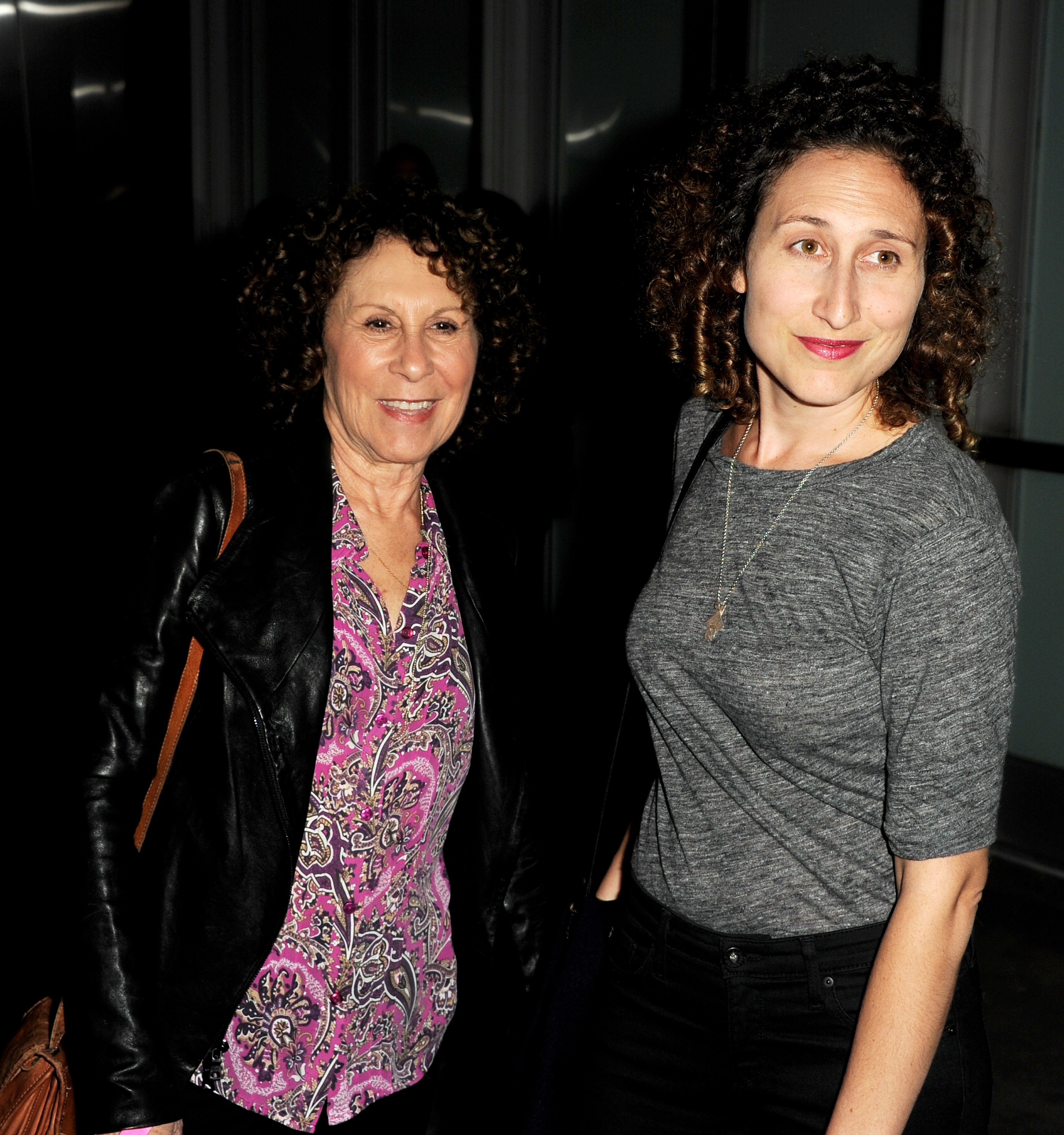 Rhea Perlman and her daughter Grace Fan DeVito arrive at the screening of XLrator Media's "CBGB." | Source: Getty Images