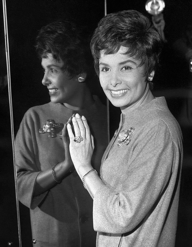 Lena Horne at a reception at the London Hippodrome, London in 1961. | Photo: Getty Images