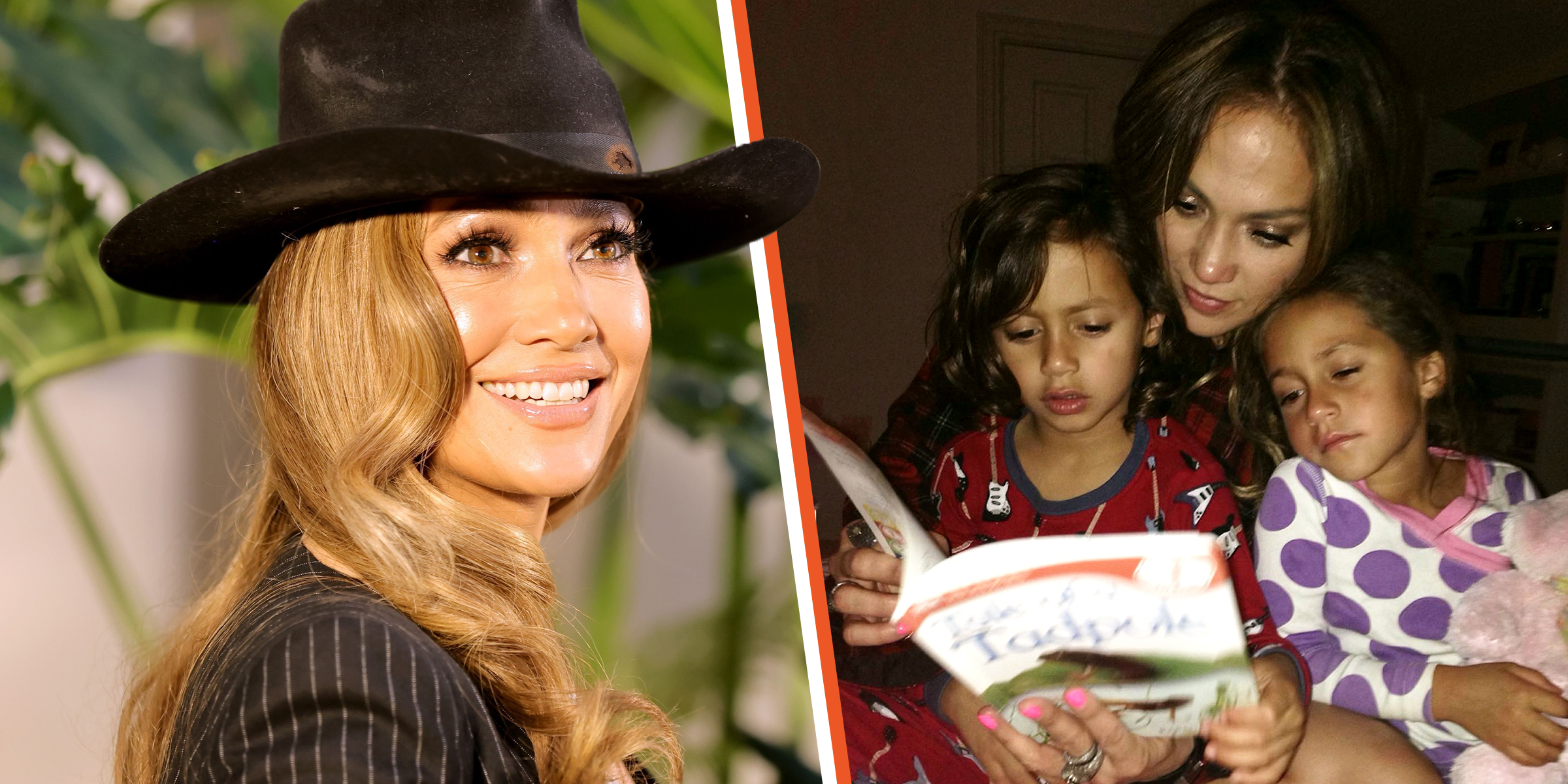Jennifer Lopez | Jennifer Lopez with her kids | Source: Getty Images | Instagram.com/jlo