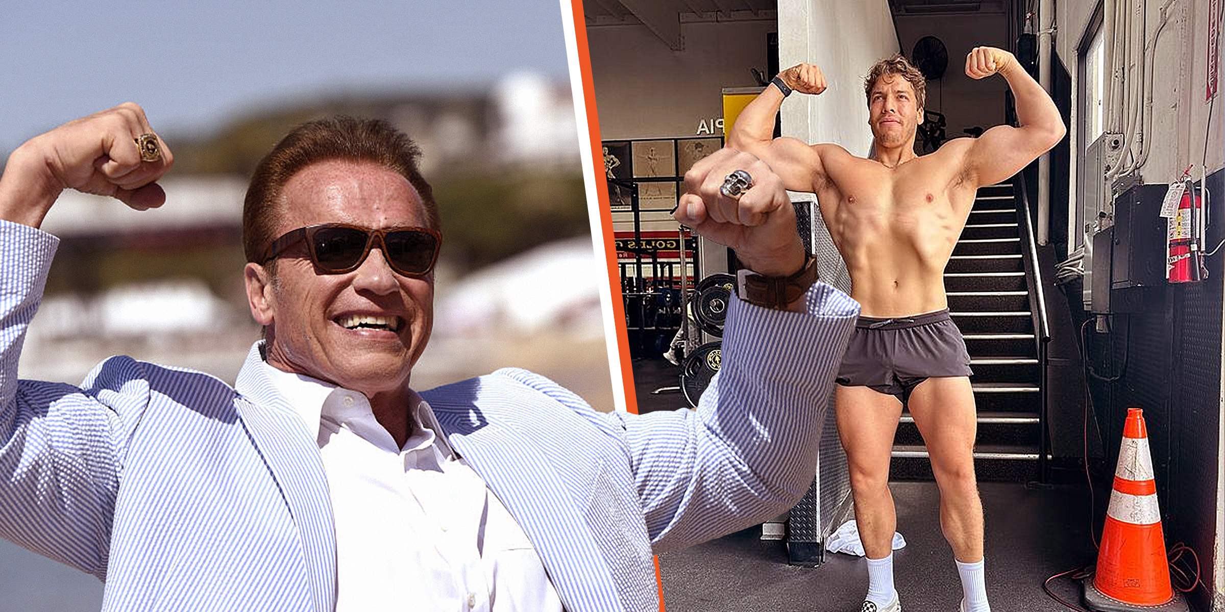 Arnold Schwarzenegger | Joseph Baena | Sources: Getty Images | Instagram.com/joebaena