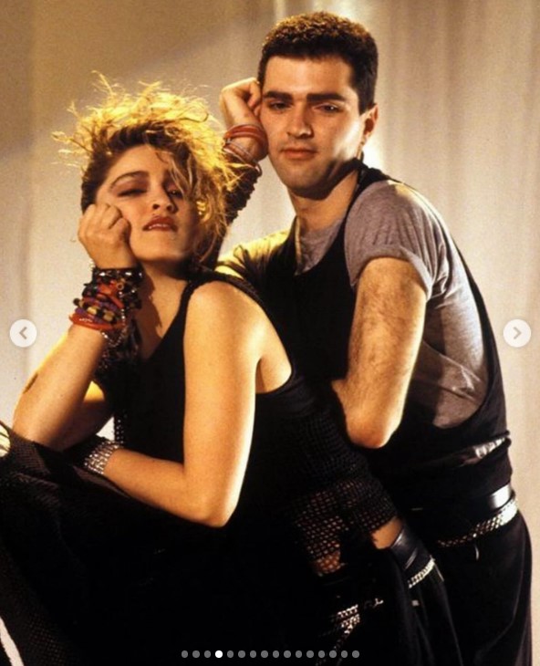 Madonna and Christopher Ciccone in a photo upload on October 6, 2024 | Source: Instagram/madonna