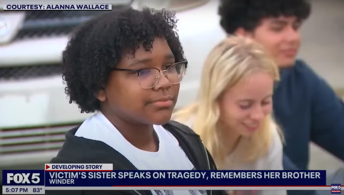 Alanna Wallace speaking about he brother, posted on September 5, 2024 | Source: YouTube/FOX 5 Atlanta