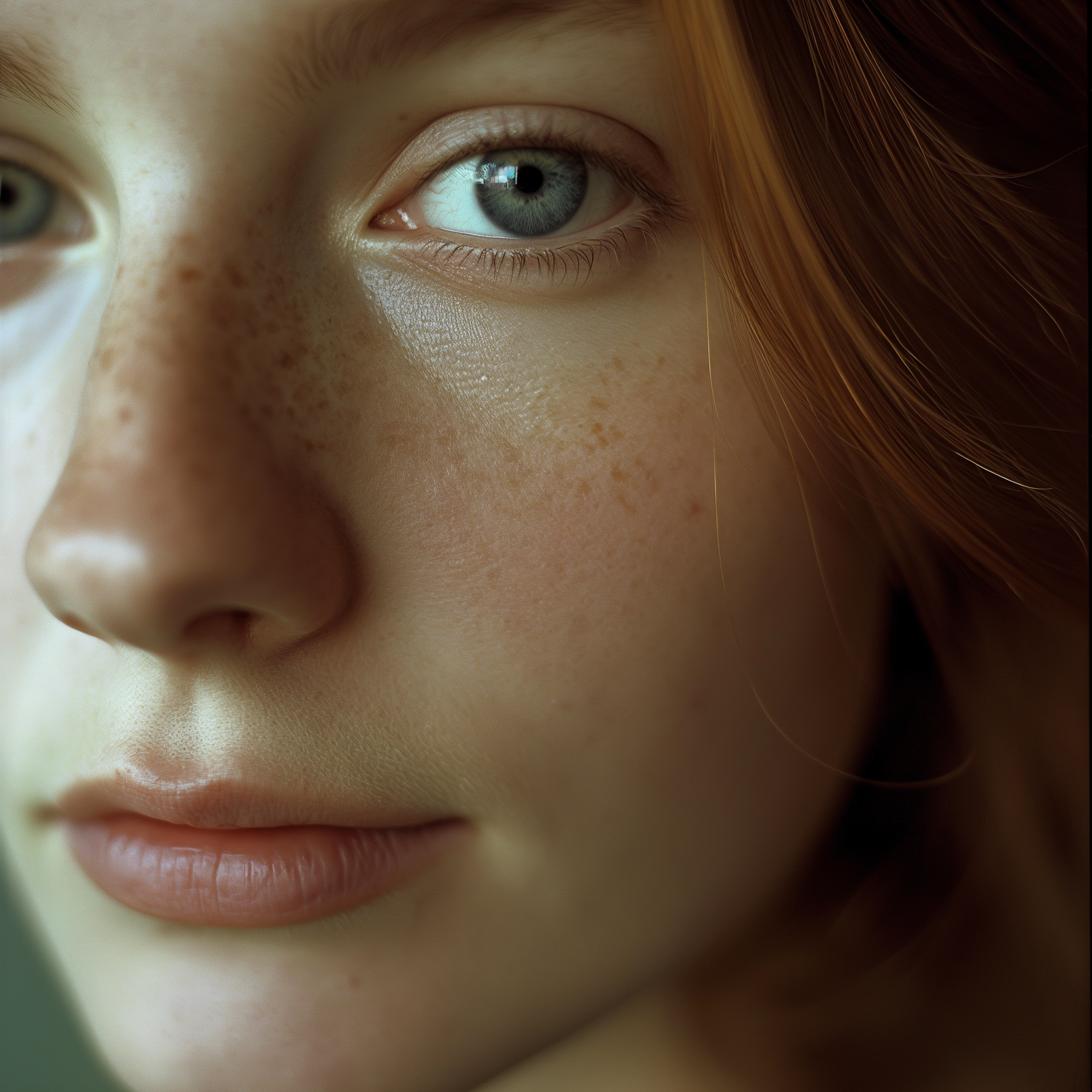 A close-up of a young woman | Source: Midjourney