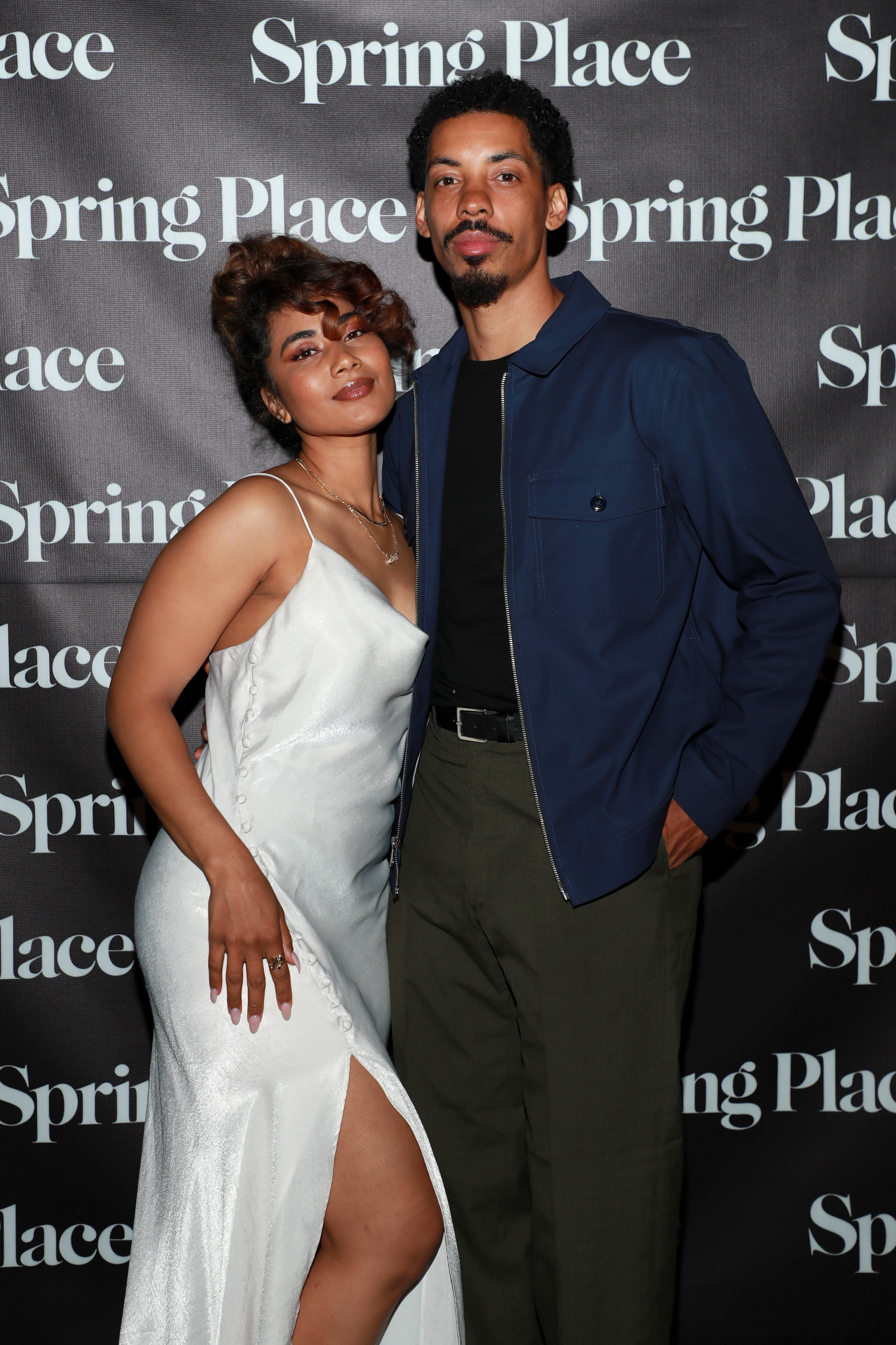 Bobbie Leigh and Melvin Gregg pose at Spring Place’s Oscars party honoring Andra Day and the cast of The United States vs. Billie Holiday on April 26, 2021, in Beverly Hills, California | Source: Getty Images