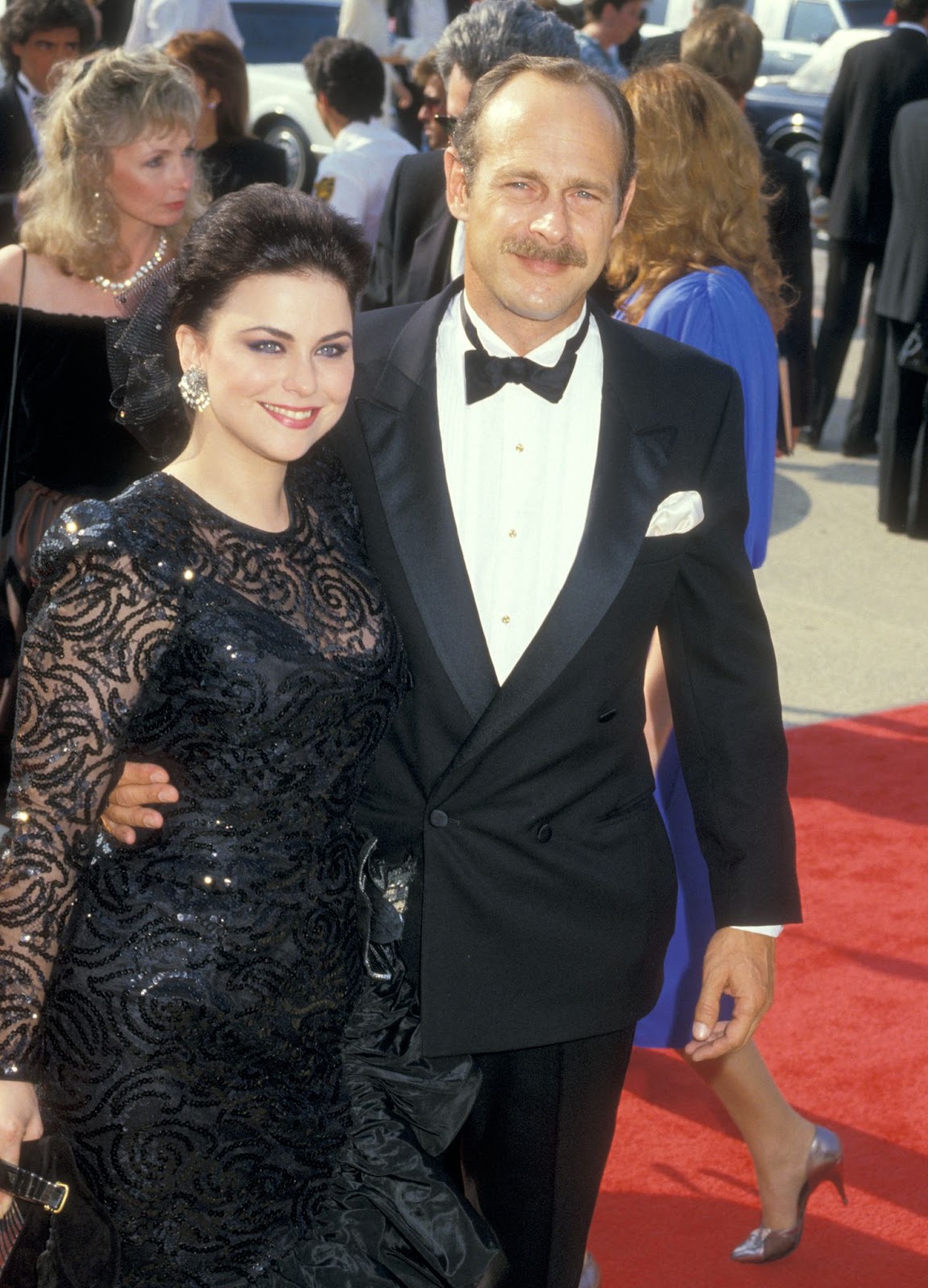 Delta Burke and Gerald McRaney at the 39th Annual Primetime Emmy Awards in 1987. | Source: Getty Images