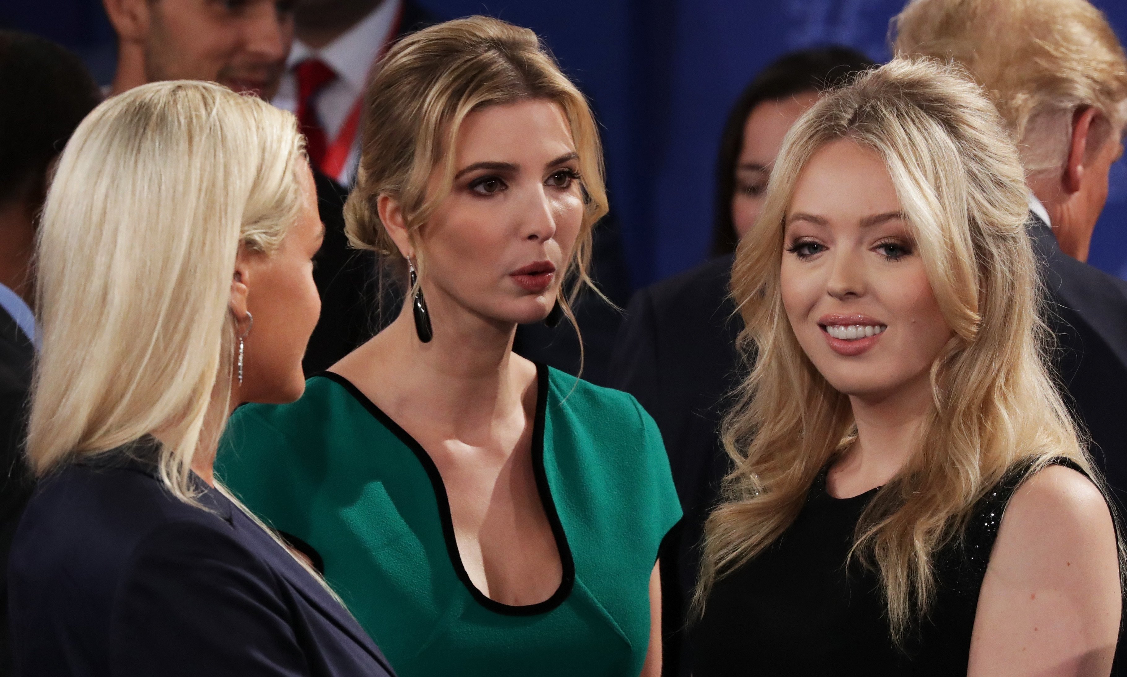  Ivanka Trump and Tiffany Trump at Washington University on October 9, 2016 in St Louis, Missouri | Photo: GettyImages