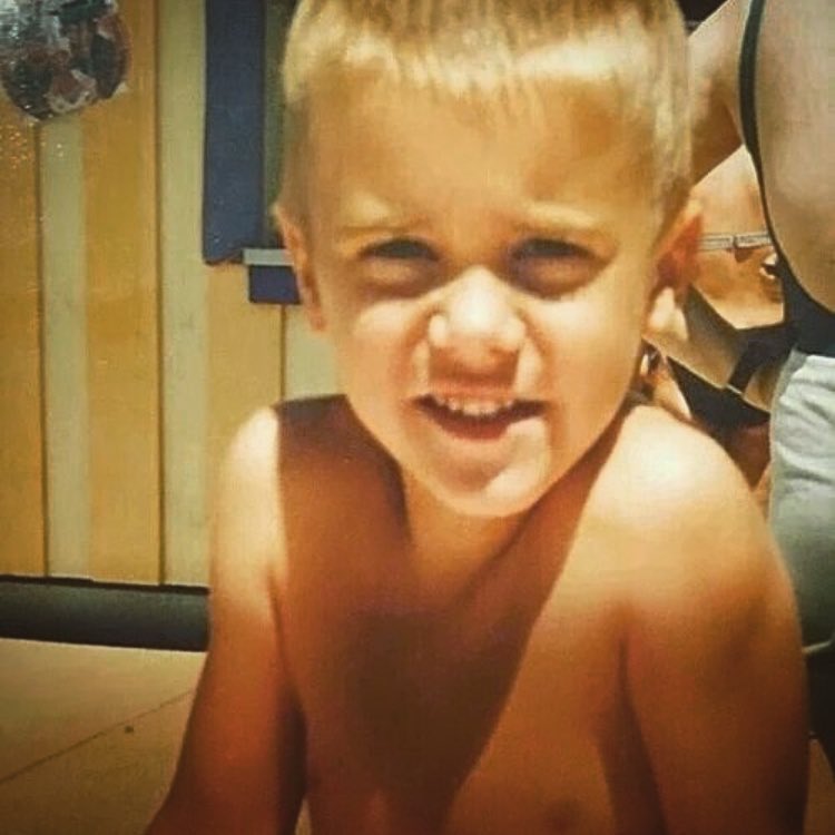 The boy is seen in a post dated February 4, 2018 | Source: Instagram/pattiemallette