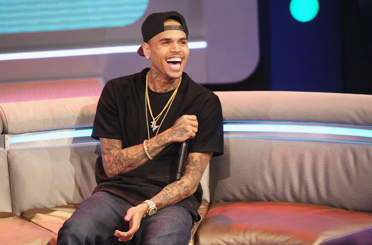 Chris Brown at BET's "106 & Park" at BET Studios on April 1, 2013 in New York City | Photo: Getty Images