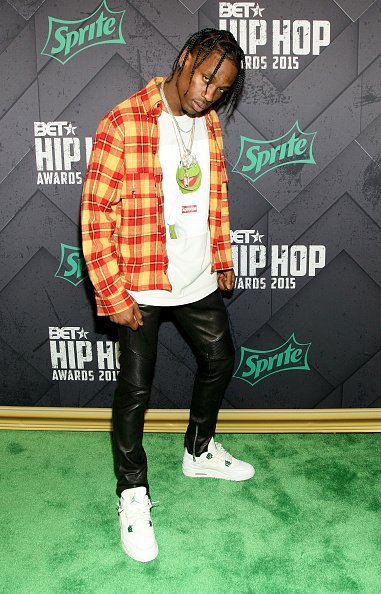 Travis Scott at the BET Hip Hop Awards 2015 at Atlanta Civic Center on October 9, 2015 | Photo: Getty Images