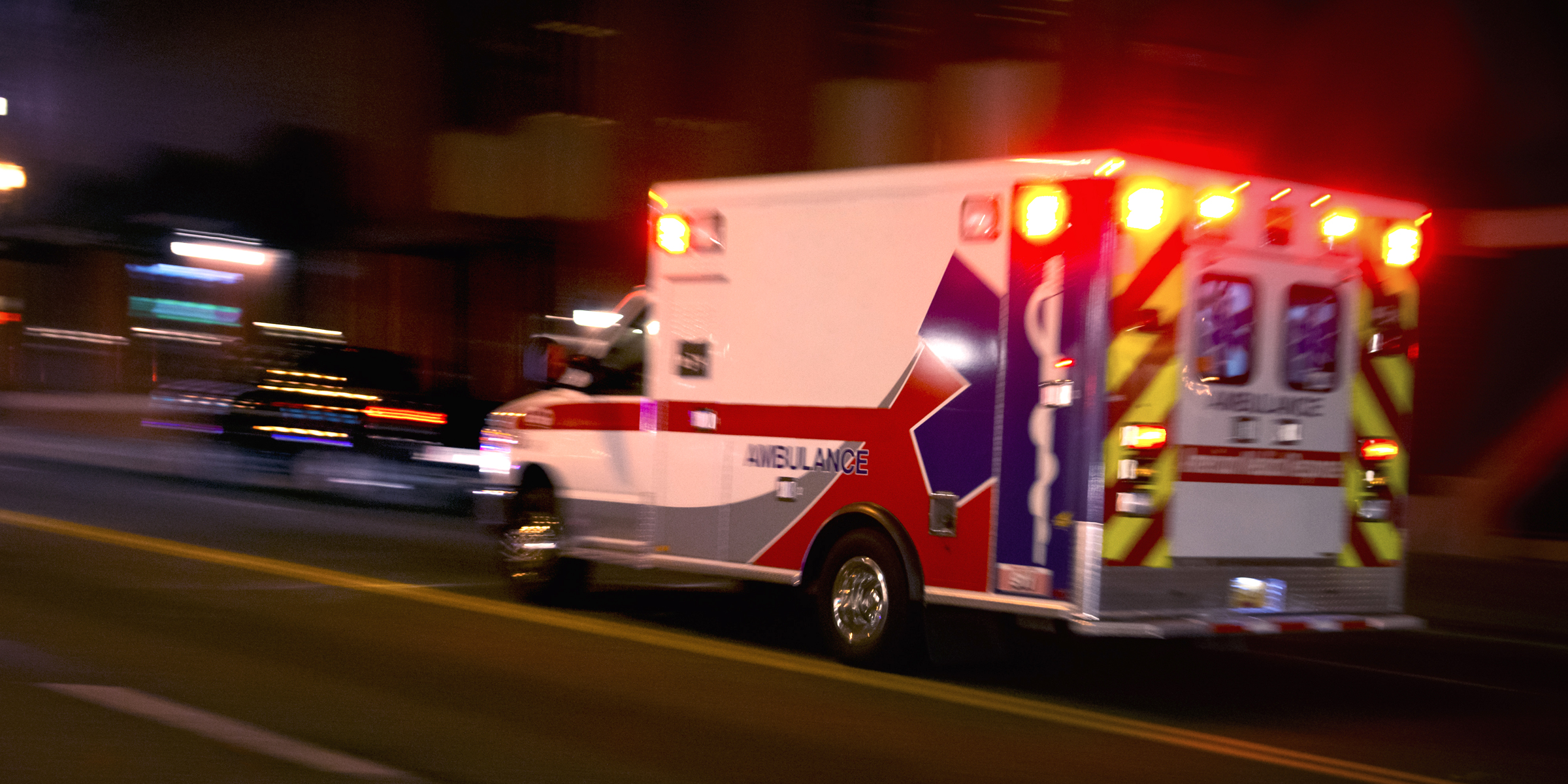 An ambulance rushing | Source: Shutterstock