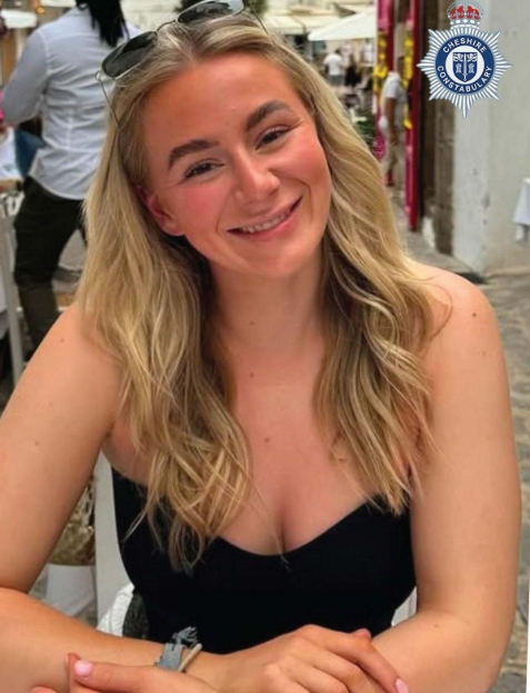 Lucy Harrison smiling during a previous outing, in an image later released as tributes poured in following her death. | Source: Facebook/The Mirror
