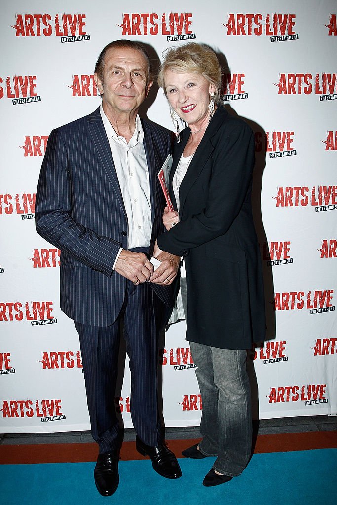 Roland Giraud et sa femme Maiike Jansen. ǀ Source : Getty Images