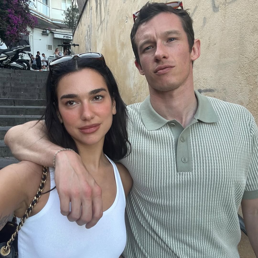 Dua Lipa and Callum Turner from a post dated July 2, 2025. | Source: Instagram/dualipa