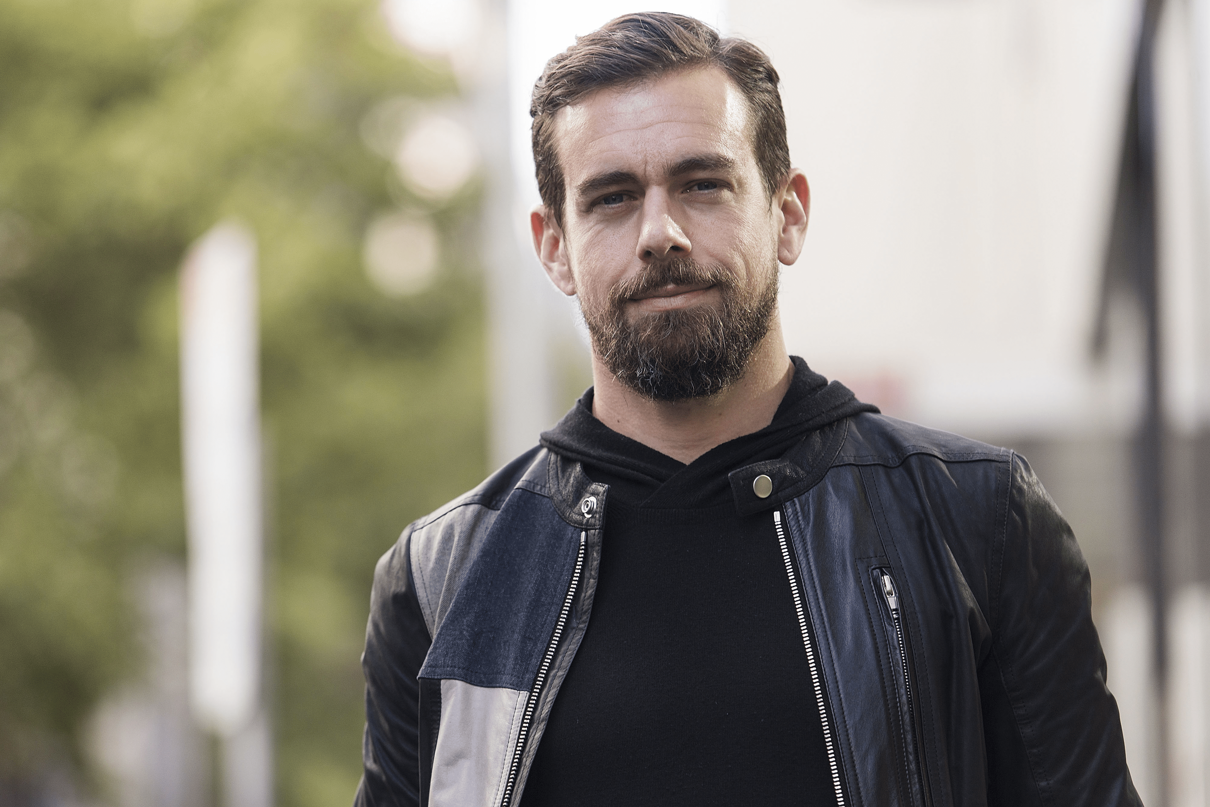 Jack Dorsey, co-founder and CEO of Square and Twitter, poses for a portrait at Black Velvet Espresso, 2016, Melbourne, Australia. | Photo: Getty Images