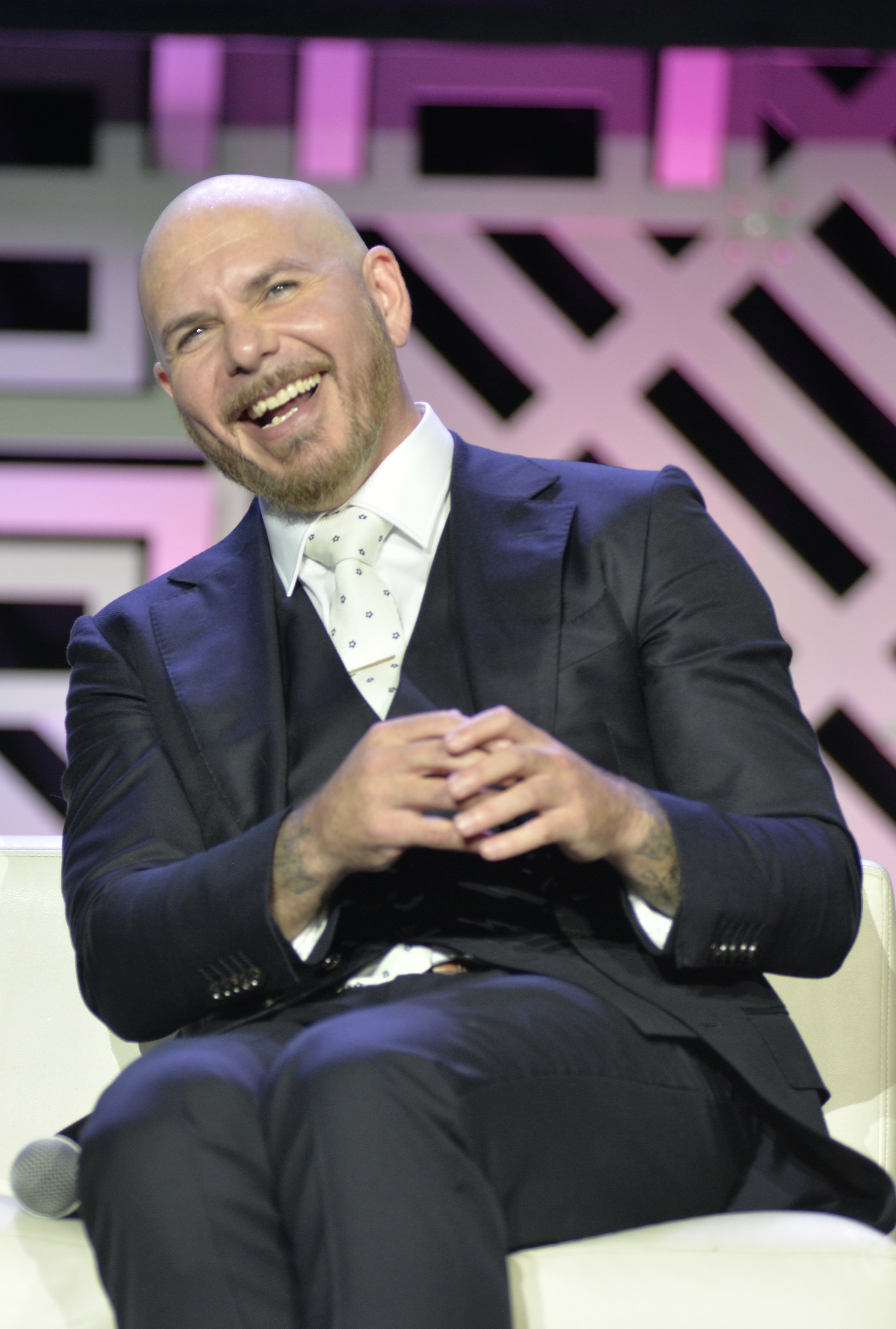 Pitbull at Emerge Americas 2022 on April 18th, 2022, in Florida | Source: Getty Images