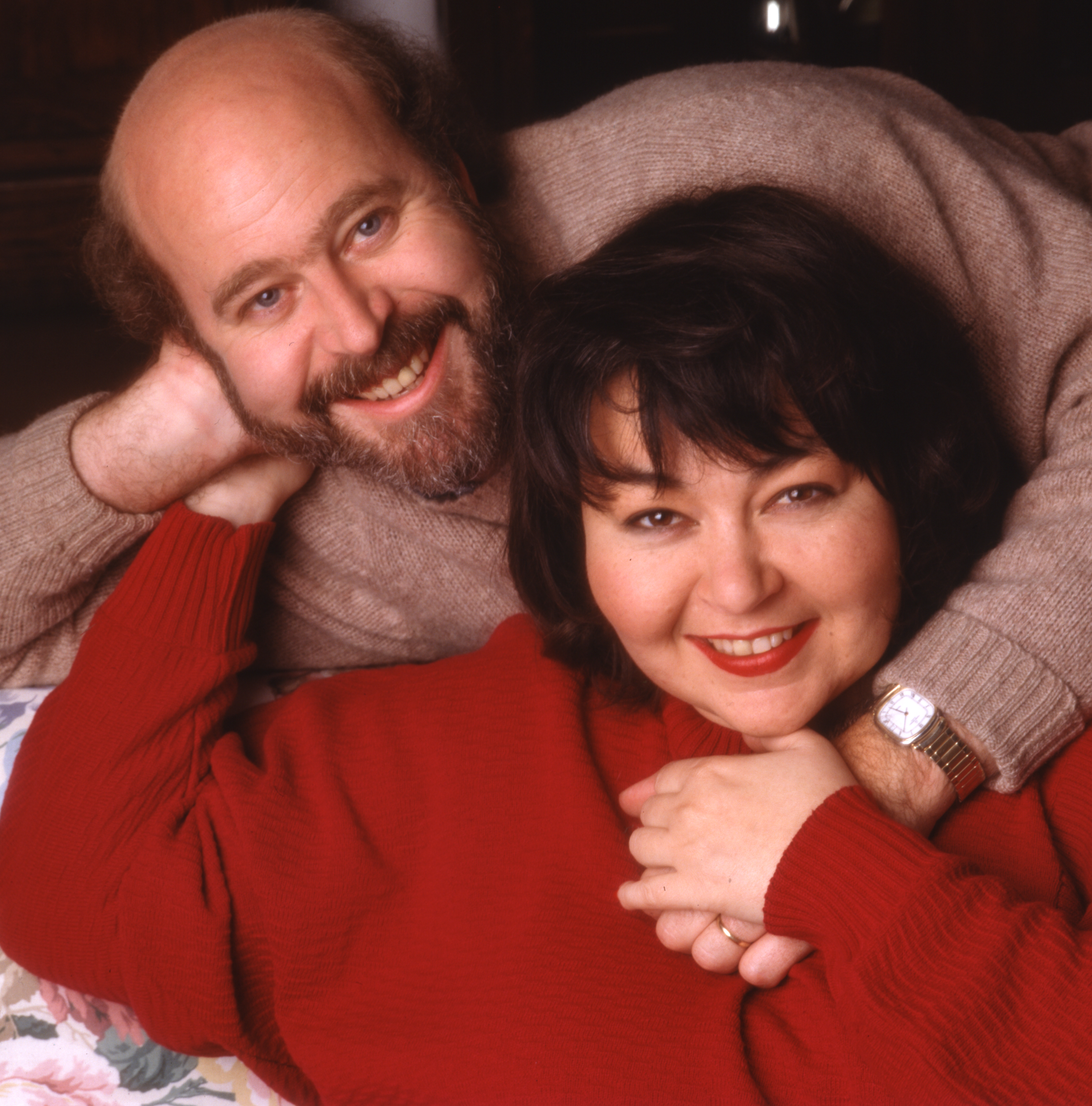 Roseann Barr and Bill Pentland, circa 1990 | Source: Getty Images