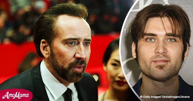 Nicolas Cage dodges the wedding of his estranged son as he gets hitched for the third time