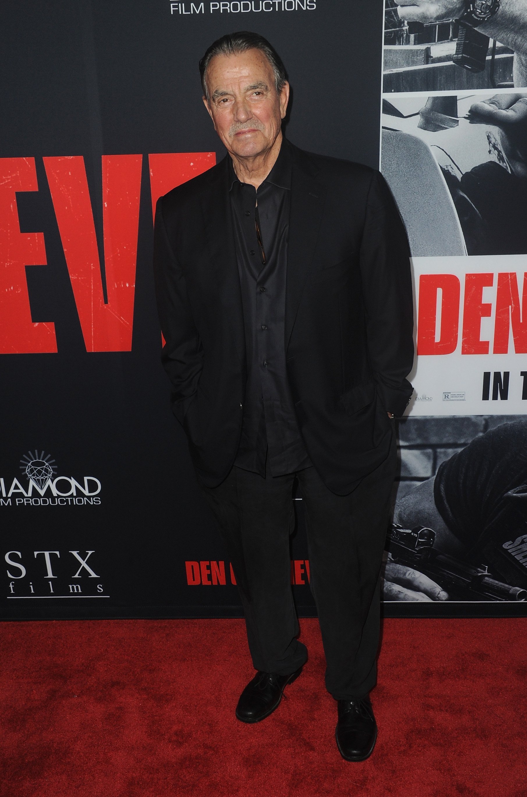 Actor Eric Braeden arrives for the Premiere Of STX Films' 'Den Of Thieves