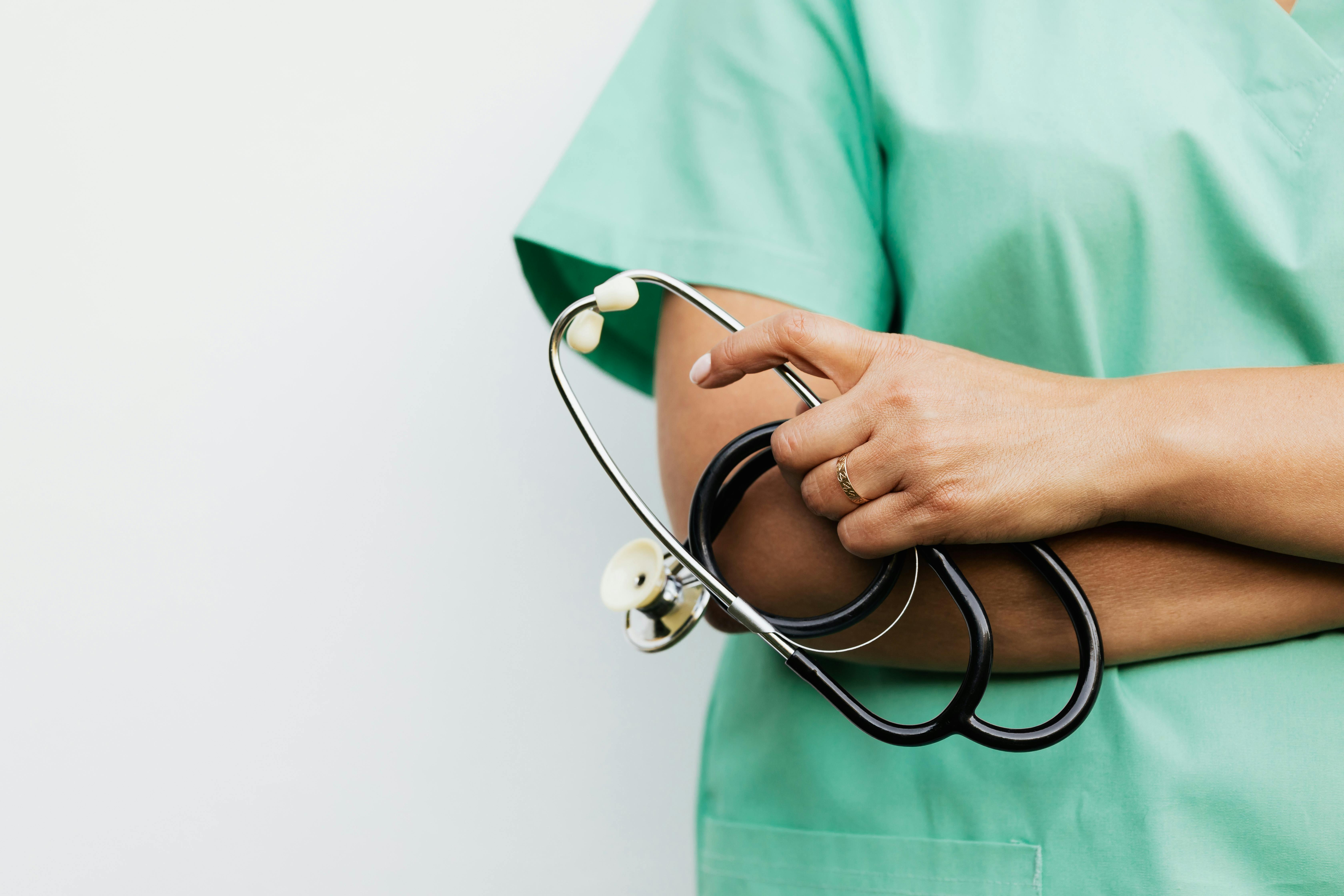 A nurse holding a stethoscope | Source: Pexels
