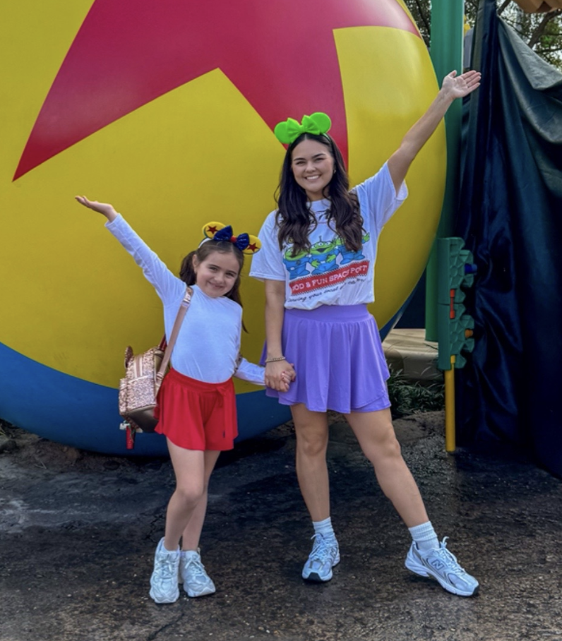 Brittne Largent with her daughter, dated June 5, 2025 | Source: TikTok/@brittnelargent