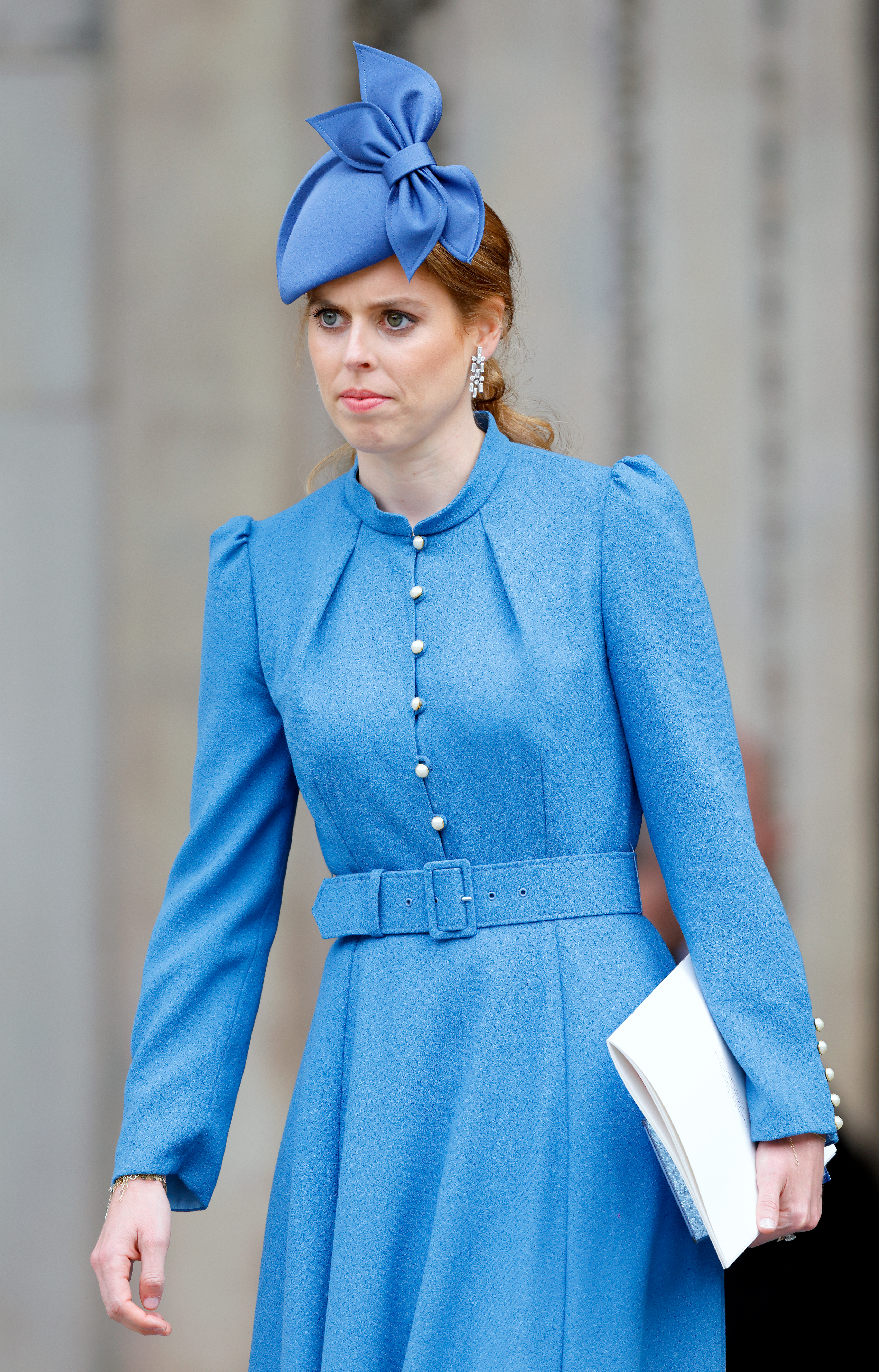 Princess Beatrice at the National Service of Thanksgiving to celebrate the Platinum Jubilee of Queen Elizabeth II in London, England on June 3, 2022 | Source: Getty Images