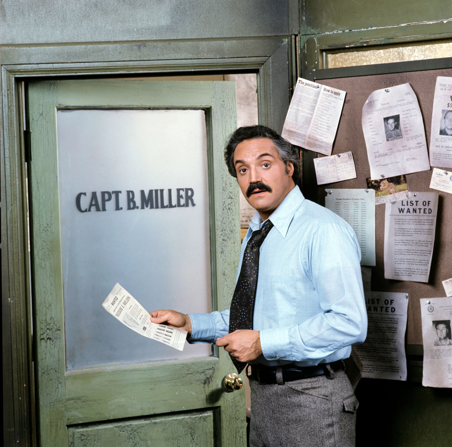 Hal Linden as Captain Barney Miller in 1974 | Source: Getty Images