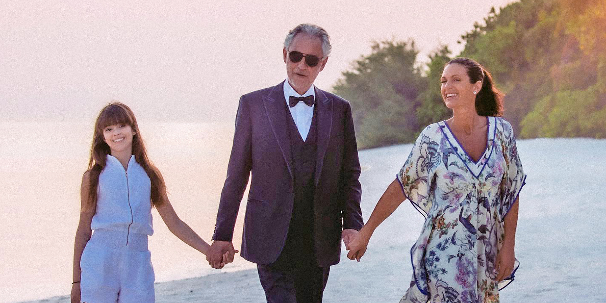 Virginia Bocelli, Andrea Bocelli, and Veronica Bocelli | Source: Instagram.com/virginiabocelli