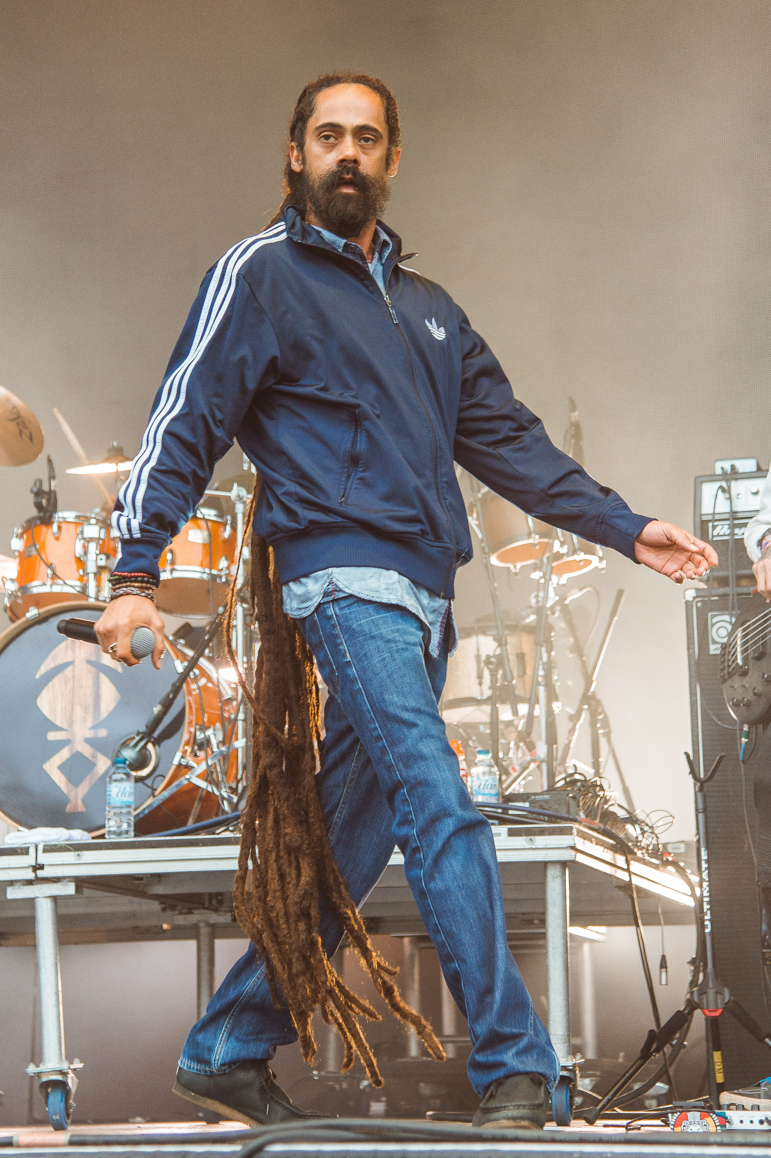 Damian Marley performs on stage at The Ends Festival at Lloyd Park on June 2, 2019 in Croydon, England. | Source: Getty Images
