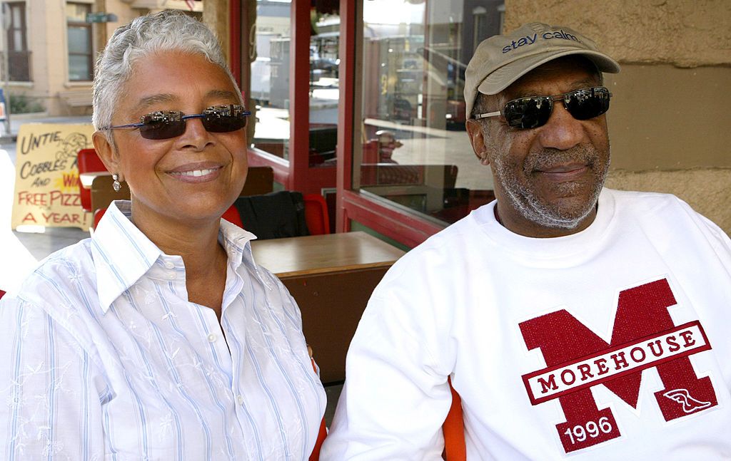 Camille and Bill Cosby at the "Fat Albert" Block Party. Image uploaded on April 19, 2004 | Photo: Jesse Grant/WireImage/Getty Images